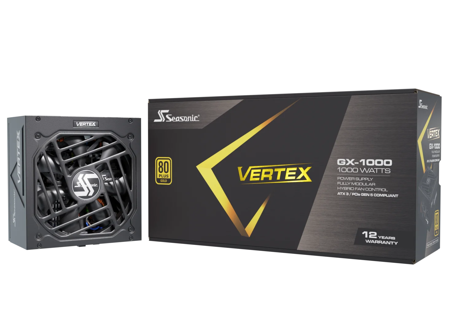 Seasonic Vertex GX-1000 1000W ATX 3.1 80 Plus Gold Fully Modular